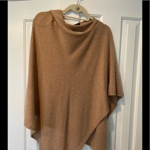 Cashmere poncho   One size